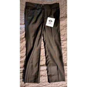 Black N Bianco Boys Dress Pants Size 8 Black